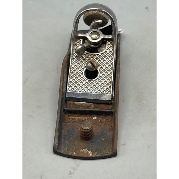 vintage stanley plane number 220 made in USA 6.5" metal READ - Picture 3 of 9